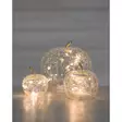 LED-omena 15 cm kirkas Finnlumor - Koristeellinen lasiomena 20 lämpimällä LED-valolla ja ajastimella - Ljussmycken och ljusfigurer - 6410416482767 - 5