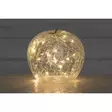 LED-omena 15 cm kirkas Finnlumor - Koristeellinen lasiomena 20 lämpimällä LED-valolla ja ajastimella - Ljussmycken och ljusfigurer - 6410416482767 - 1
