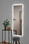 Spegel Hanah Home Rectangular Vit Akryl Med Mdf 40x120 cm - Speglar - 8684282469087 - 2