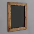 Blackboard Aberto Design AA157 Natur Svart Trä 36x42x4 cm - Tavlor och ramar - 8684282390947 - 2
