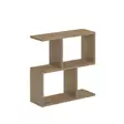 Soffbord Hanah Home Homemania Natur Spånskiva 60x60x20 cm - Soffbord - 8684283438877 - 1