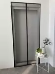 Insektsnät plus Mag-pro trädgård 100x220cm med magnet antracit - Insektsnät och djurnät - 6418536032367 - 1