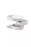 Sminkorganisatör Hermia MonarM Vit Plast 10x10 cm - Sminkverktyg - 8683342483407 - 1