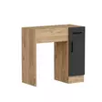 Sminkbord Hanah Home Inci Furu Antracit Spånskiva 77x108,8x37,3 cm - Toalettbord - 8684282529187 - 5