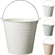 Metallhink 10 liter med handtag - Hinkar och baljor - 8721037897587 - 1