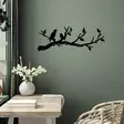 Vägghängare Metall Wallity Escaped Birds Svart Metall 67x27 cm - Klädhängare - 8684282463337 - 3