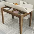 Matbord Hanah Home Kiev 508 Valnöt Spånskiva 110x75x72 cm - Matbord - 8683743327447 - 5
