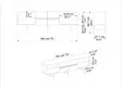 TV-bänk Hanah Home Derin Vit Spånskiva 180x64,7x37,1 cm - TV-bänkar - 8682870664357 - 5