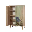 Förvaringsskåp Hanah Home Multibox Sonoma Ek Spånskiva 80x127x36 cm - Skåp och byråer - 8681875340877 - 7
