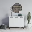 Förvaringsskåp Hanah Home Piffa Vit Spånskiva 100x82x35 cm - Skåp och byråer - 8683743190287 - 2