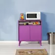 Förvaringsskåp Hanah Home Adr220Uu1 Lila Spånskiva 73x79x42 cm - Skåp och byråer - 8684282333227 - 2