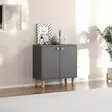 Förvaringsskåp Hanah Home Lina Antracit Spånskiva 72x73x36 cm - Skåp och byråer - 8684283800797 - 2
