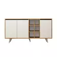 Konsolbord Hanah Home Seria Ek Spånskiva 140x86x40 cm - Byråer och skåp - 8681875207477 - 4