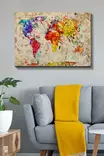Canvastavla Wallity Flerfärgad Canvas 70x100 cm - Tavlor och ramar - 8681875611847 - 3