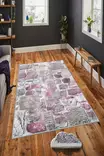 Matta Conceptum Hmnt672 Flerfärgad Polyester 80x120 cm - Små mattor och gångmattor - 8682870579217 - 2