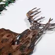 Väggdekor Metall Wallity Deer Flerfärgad Metall 65x79 cm - Dekorationer, prydnadsföremål - 8683743679997 - 5