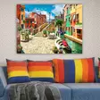 Canvastavla Wallity Flerfärgad Canvas 70x100 cm - Tavlor och ramar - 8682870222397 - 1