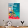 Glastavla Wallity Flerfärgad Glas 30x45 cm - Tavlor och ramar - 8684282242697 - 2