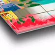 Glastavla Wallity Flerfärgad Glas 30x45 cm - Tavlor och ramar - 8684282242697 - 8