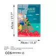Glastavla Wallity Flerfärgad Glas 30x45 cm - Tavlor och ramar - 8684282242697 - 7