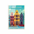Glastavla Wallity Flerfärgad Glas 30x45 cm - Tavlor och ramar - 8684282242727 - 6