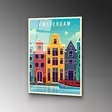 Glastavla Wallity Flerfärgad Glas 30x45 cm - Tavlor och ramar - 8684282242727 - 5