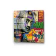 Glastavla Wallity Flerfärgad Glas 50x50 cm - Tavlor och ramar - 8684282240617 - 1