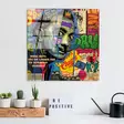 Glastavla Wallity Flerfärgad Glas 50x50 cm - Tavlor och ramar - 8684282240617 - 2