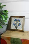Inramad Tavla Wallity Flerfärgad Sten Trä 26x26 cm - Tavlor och ramar - 8684283588947 - 2