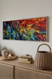 Inramad Tavla Wallity Flerfärgad MDF 50x120 cm - Tavlor och ramar - 8684283924097 - 2