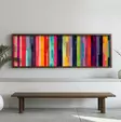 Inramad MDF-tavla Wallity Flerfärgad MDF 40x120 cm - Tavlor och ramar - 8684283650767 - 2