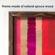 Inramad MDF-tavla Wallity Flerfärgad MDF 40x120 cm - Tavlor och ramar - 8684283650767 - 1