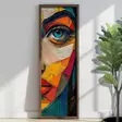 Inramad MDF-tavla Wallity Flerfärgad MDF 40x120 cm - Tavlor och ramar - 8684283651177 - 2