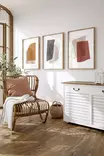 Inramad Tavla Wallity Flerfärgad MDF 33x48 cm 3 Delar - Tavlor och ramar - 8684283137367 - 2