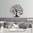 Väggdekor Metall Wallity Flerfärgad Metall 60x60 cm - Dekorationer, prydnadsföremål - 8683743851607 - 4