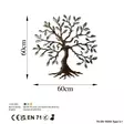 Väggdekor Metall Wallity Flerfärgad Metall 60x60 cm - Dekorationer, prydnadsföremål - 8683743851607 - 8