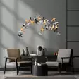 Väggdekor Metall Wallity Kirlangiç Flerfärgad Metall 137x62 cm - Dekorationer, prydnadsföremål - 8683342962957 - 3