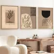 Inramad MDF-tavla Wallity Flerfärgad MDF 50x70 cm 3 Delar - Tavlor och ramar - 8684282976707 - 2