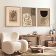 Inramad MDF-tavla Wallity Flerfärgad MDF 50x70 cm 3 Delar - Tavlor och ramar - 8684282976707 - 3