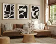Inramad MDF-tavla Wallity Flerfärgad MDF 50x70 cm 3 Delar - Tavlor och ramar - 8684282340447 - 2