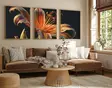 Inramad MDF-tavla Wallity Flerfärgad MDF 35x50 cm 3 Delar - Tavlor och ramar - 8684282341277 - 2