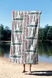 Strandhandduk Mijölnir Flerfärgad 70% Polyester 30% Polyamid Mikrofilament 70x130 cm - Handdukar - 8684282665557 - 3