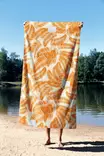 Strandhandduk Mijölnir Flerfärgad Mikrofilament 70x130 cm - Handdukar - 8684282665687 - 4