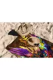 Strandhandduk Mijölnir Flerfärgad Mikrofilament 70% Polyester 30% Polyamid 90x150 cm - Handdukar - 8684282666097 - 1