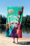 Strandhandduk Mijölnir Flerfärgad 70% Polyester 30% Polyamid Mikrofilament 90x150 cm - Handdukar - 8684282666417 - 3