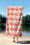 Strandhandduk Mijölnir Flerfärgad Mikrofilament 70 Polyester 30 Polyamid 90x150 cm - Handdukar - 8684282666547 - 4