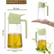 Oljedispenser Aberto Design Flerfärgad Glas 10x10x18 cm - Dagliga köksartiklar - 8684283519767 - 4