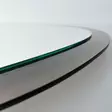 Spegel Hanah Home Aqua A343 Brons Härdat Glas 75x55x2 cm - Speglar - 8682870860407 - 10