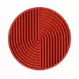 Väggdekor Trä Wallity Röd Trä 33x33 cm - Dekorationer, prydnadsföremål - 8683742963677 - 4