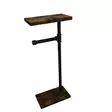 Klädhängare Hanah Home Boruraf178 Valnöt Metall Massiv Gran 30x65x14 cm - Möbler - 8681875503227 - 1
